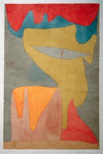 若い女性 作： Paul Klee